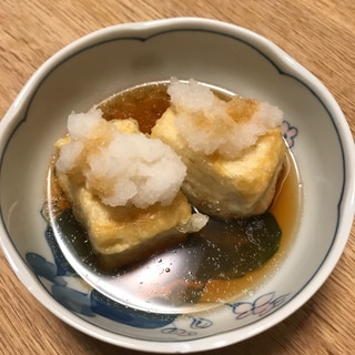 シンプル！揚げ出し豆腐